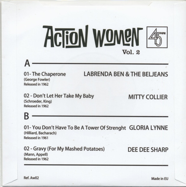 Action Women Vol.2 - A female Soul Rhythm&Blues Explosion! (7inch, 45rpm, EP)