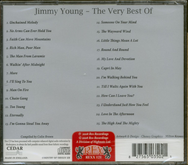 Very Best Of Jimmy Young (CD)