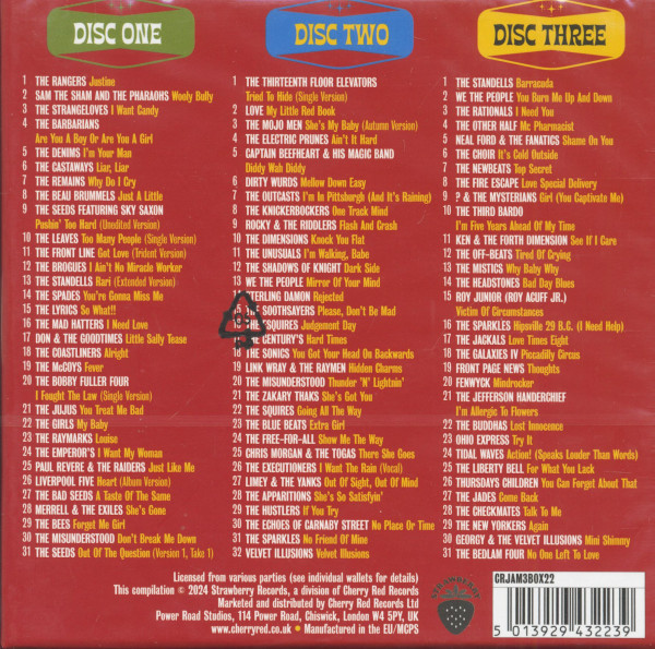 Pushin' Too Hard - American Garage Punk 1964-67 (3-CD Box)