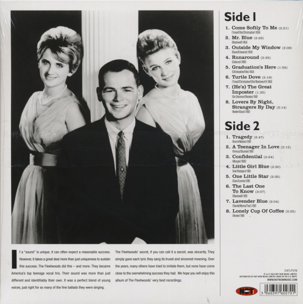 The Very Best Of The Fleetwoods (LP, 180g Vinyl)