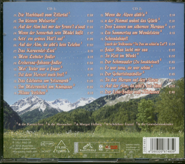 Auf der Alm, da gibt's koa Sünd' (CD)
