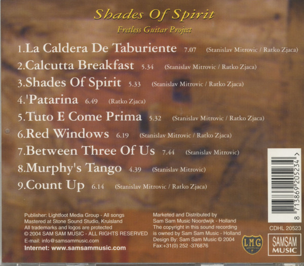 Shades Of Spirit (CD)