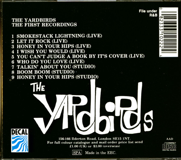 The First Recordings (CD)