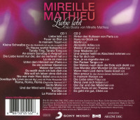 Aperçu: Liebe lebt: Das Beste von Mireille Mathieu (2-CD) Aperçu: Liebe lebt: Das Beste von Mireille Mathieu (2-CD)