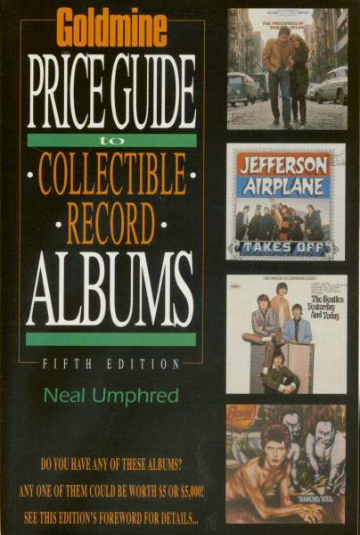 Goldmine Price Guide To Collectable Record Albums 5th Edition Goldmine Price Guide To Collectable Record Albums 5th Edition