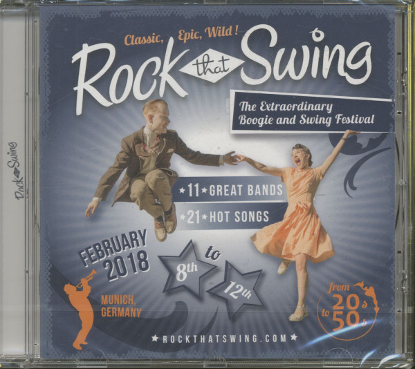 Rock That Swing - Festival Compilation 2018 (CD) Rock That Swing - Festival Compilation 2018 (CD)