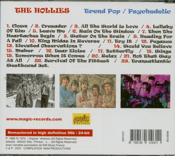 Trend Pop - Psychedelic (CD)
