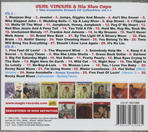 The Complete French EP Collection Vol.1 (2-CD)