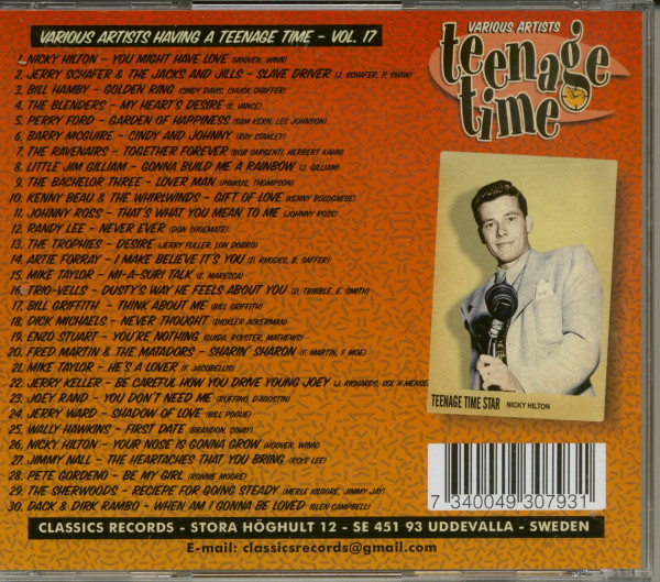 Teenage Time Vol.17 (CD)