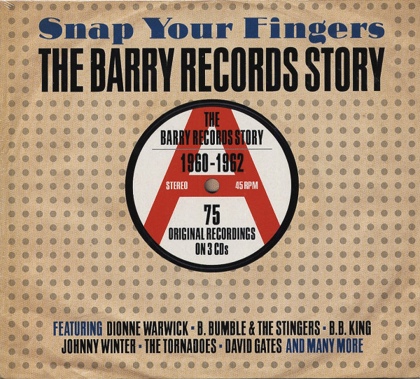 Snap Your Fingers - The Barry Records Story (3-CD) Snap Your Fingers - The Barry Records Story (3-CD)