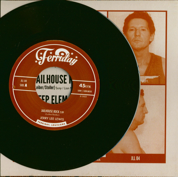 Jailhouse Rock - Deep Elem Blues (7inch, 45rpm, PS)
