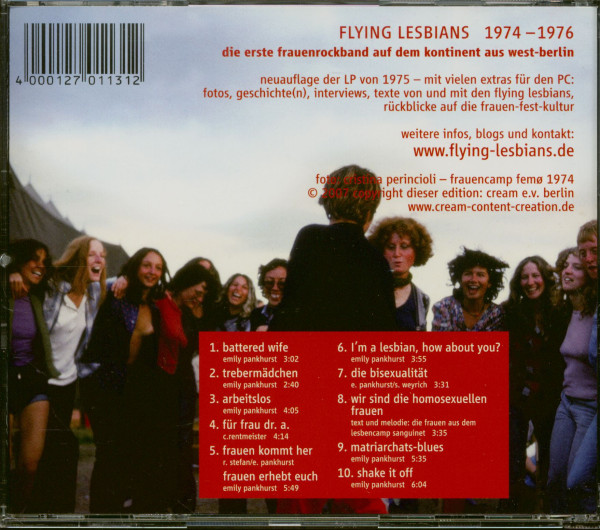 Flying Lesbians 1974-1976 (CD)