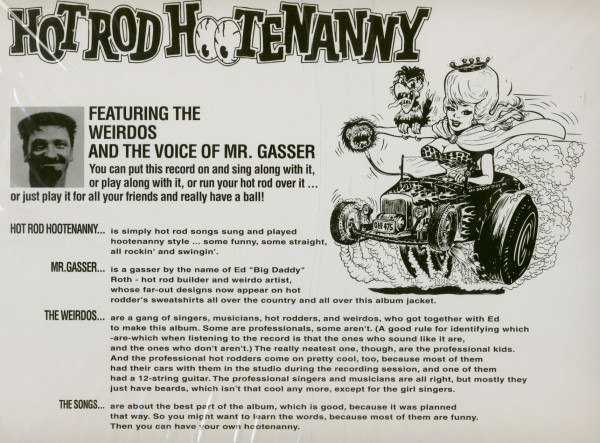Hot Rod Hootenanny (LP, Colored Vinyl, Ltd.)