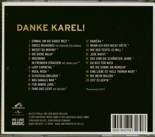 Danke Karel!