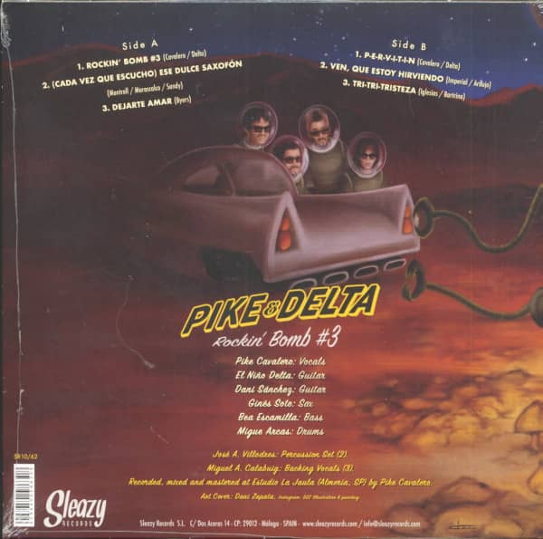 Rockin' Bomb #3 (LP, 10inch)