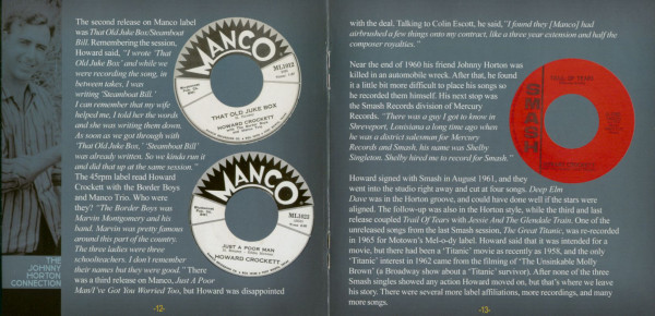 Out Of Bounds - The Johnny Horton Connection (CD)