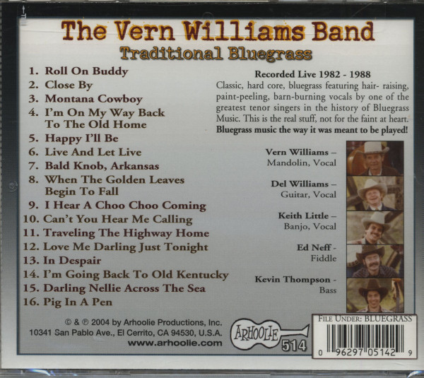 Traditional Bluegrass (CD)