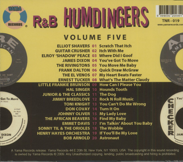 R&B Humdingers Vol.5 (CD)