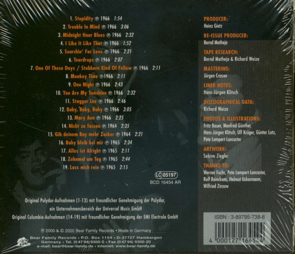 Pete Lancaster And The Upsetters (CD)