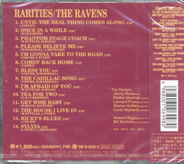 Rarities (CD, Japan)