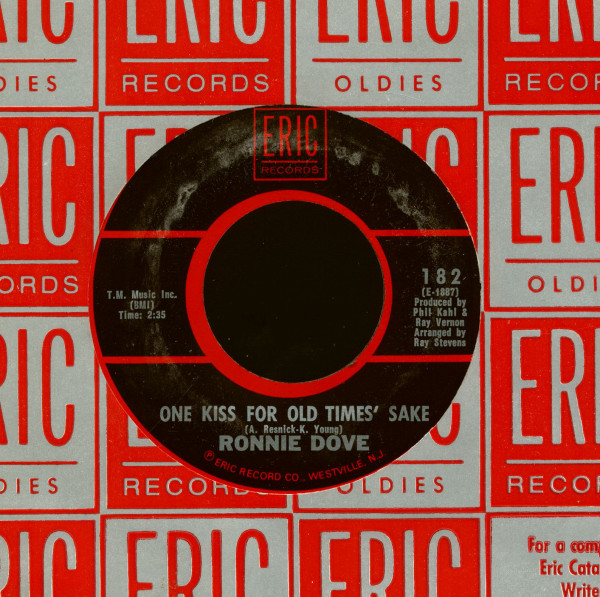 A Little Bit Of Heaven - One Kiss For Old Times' Sake (7inch, 45rpm)