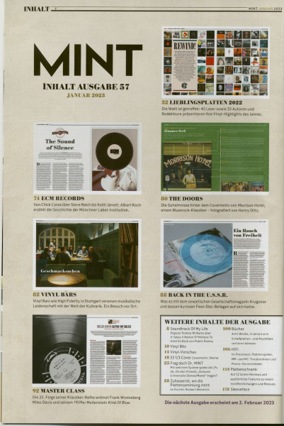 Mint Magazin #57, 01/23