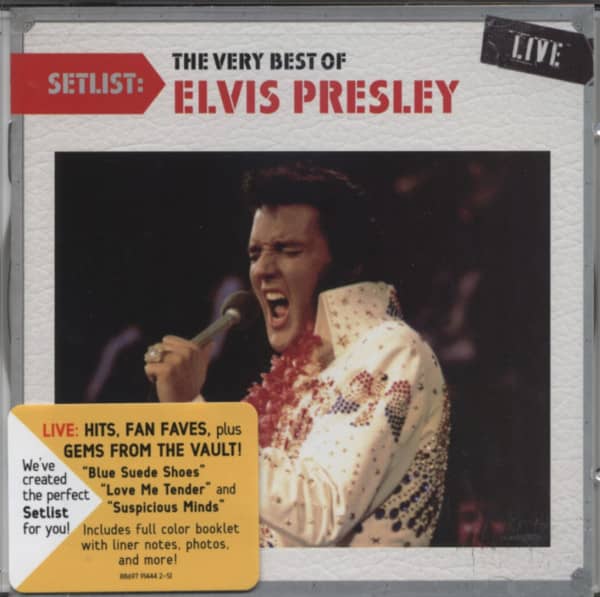 Presley, Elvis Setlist: Very Best Of Elvis 70s Live Presley, Elvis Setlist: Very Best Of Elvis 70s Live