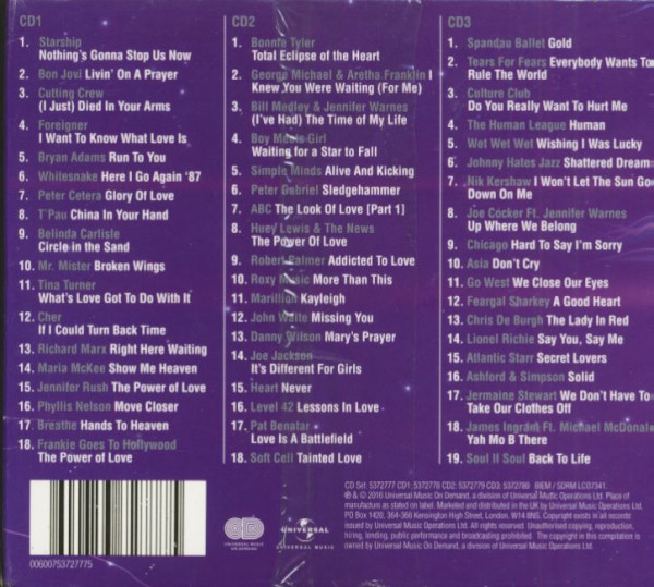 The Power Of The 80s (3-CD)
