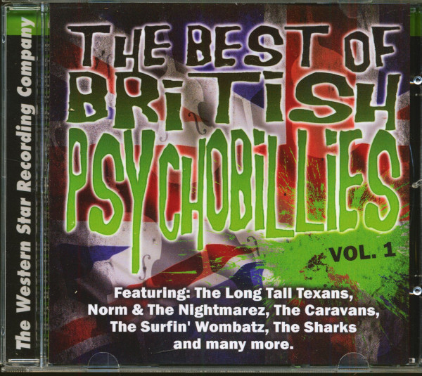 The Best Of British Psychobilly Vol.1 (CD) The Best Of British Psychobilly Vol.1 (CD)