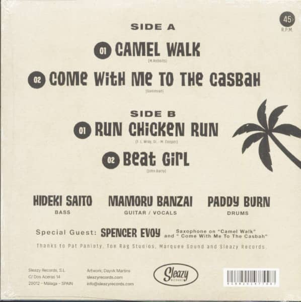 Camel Walk (7inch, EP 45rpm)