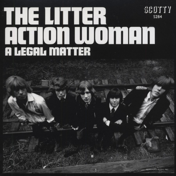 Action Woman b-w A Legal Matter 7inch, 45rpm, PS, blue wax Action Woman b-w A Legal Matter 7inch, 45rpm, PS, blue wax