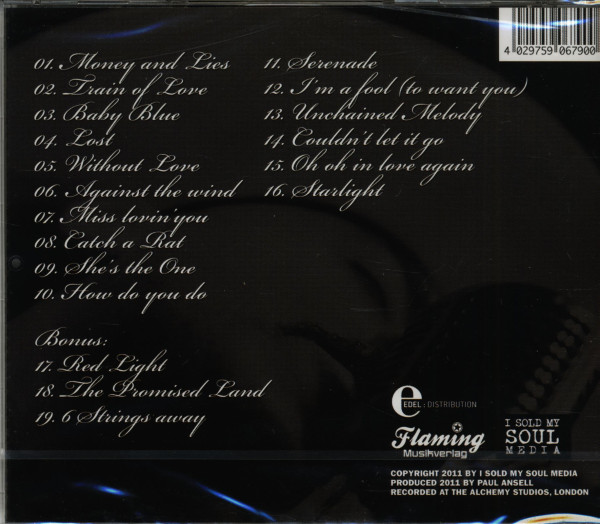 Paul Ansell's Number Nine - Money And Lies (CD)