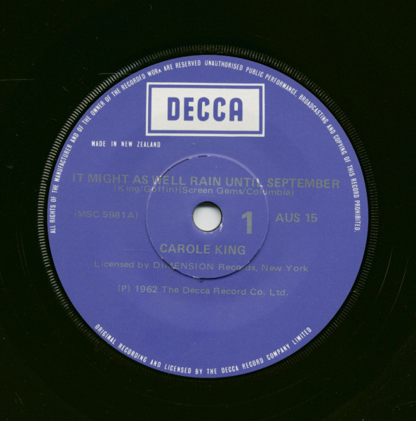 It Might As Well Rain Until September - Nobody's Perfect (7inch, 45rpm, SC) It Might As Well Rain Until September - Nobody's Perfect (7inch, 45rpm, SC)