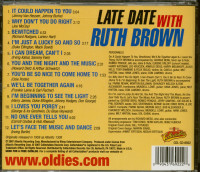 Aperçu: Late Date With Ruth Brown (CD) Aperçu: Late Date With Ruth Brown (CD)