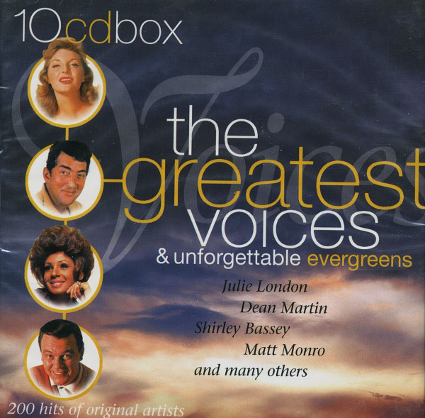 The Greatest Voices & Unforgettable Evergreens (10-CD) The Greatest Voices & Unforgettable Evergreens (10-CD)