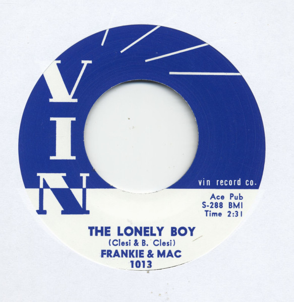 Morgus The Magnificent - Lonely Boy (7inch, 45rpm)