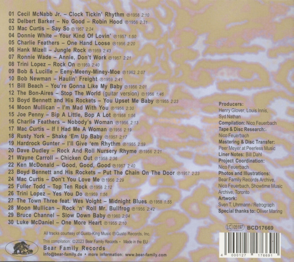 Vol.42 - That'll Flat Git It! Rockabilly & Rock 'n' Roll From The Vaults Of King, Federal & DeLuxe Records (CD)