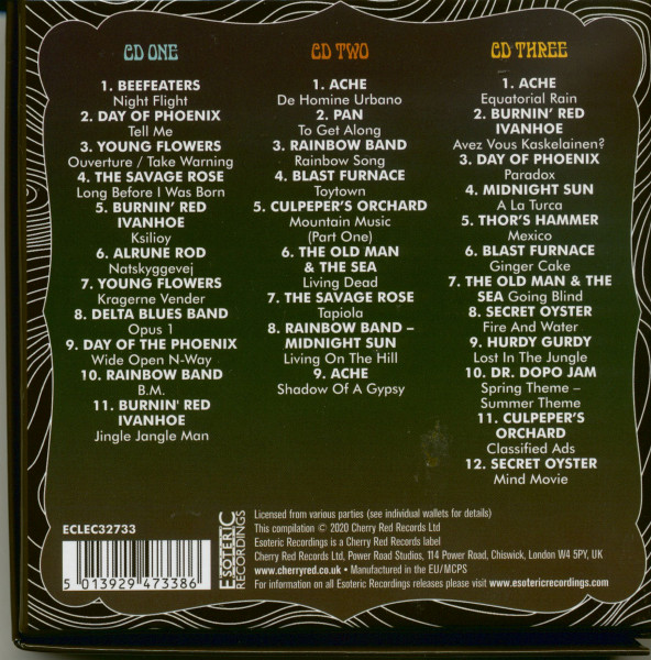 Living On The Hill-A Danish Underground Trip 1964-74 (3-CD)