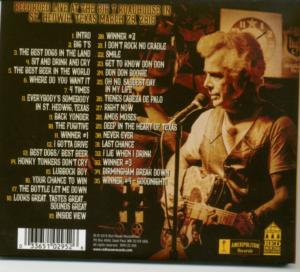 Live At The Big T Roadhouse (CD)