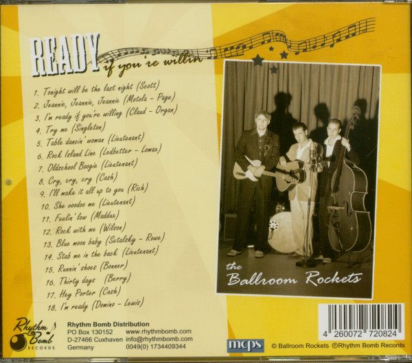 Ready If You're Willin' (CD)