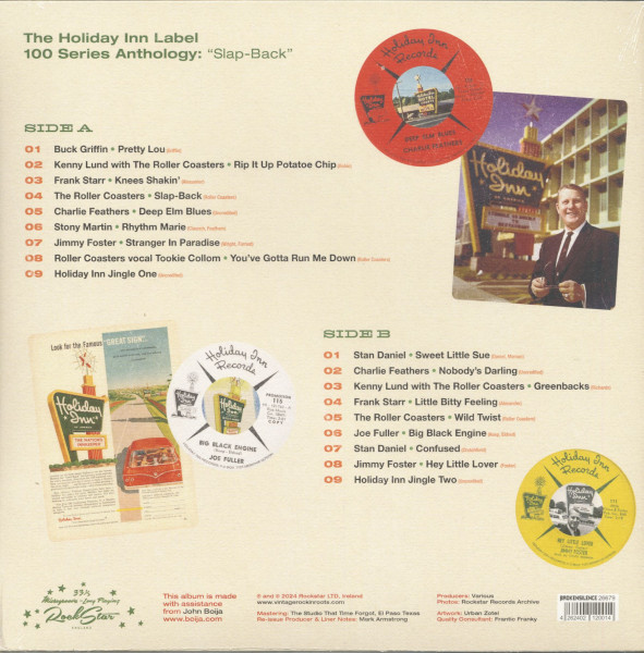 The Holiday Inn Label 100 Series Anthology "Slap-Back" (LP+CD)