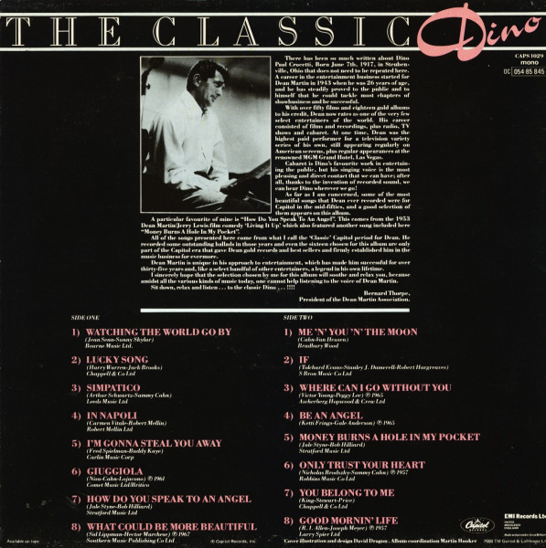 The Classic Dino (LP)