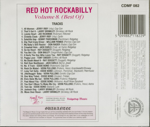 Red Hot Rockabilly Vol.8 - Best Of (CD)