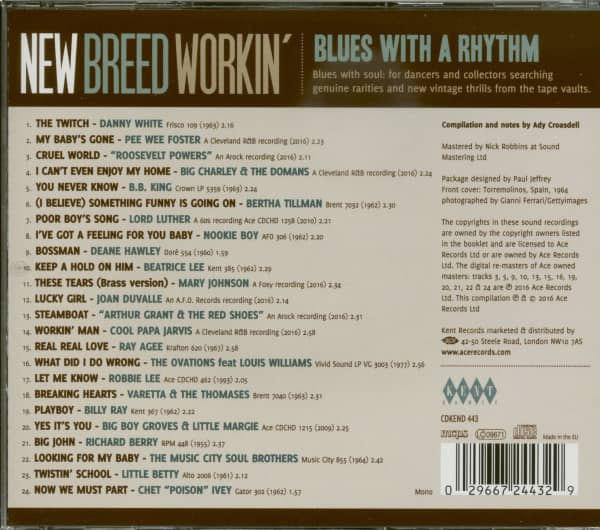 New Breed Workin' - Blues With A Rhythm (CD)