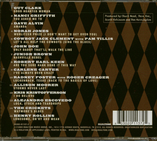 Lonesome, On'ry And Mean - A Tribute To Waylon Jennings (CD)