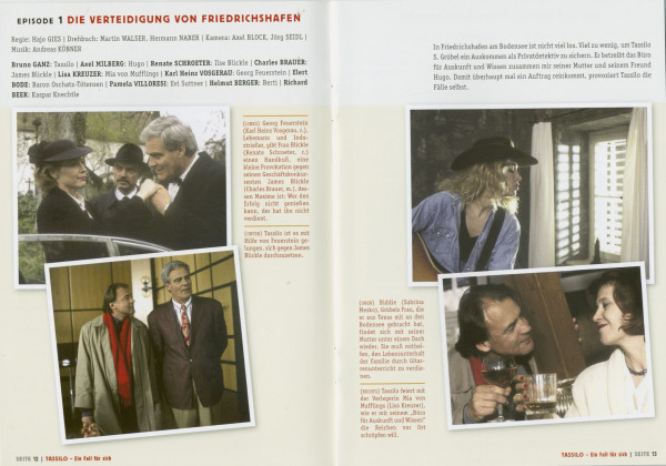Tassilo - Ein Fall für sich - ZDF TV-Serie 1991 (3-DVD)