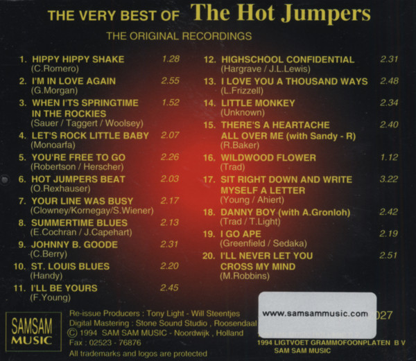 The Very Best Of The Hot Jumpers - Indo Rock (CD)