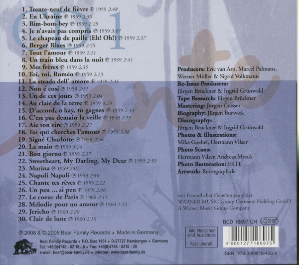 Je chante - En France 1959-63 (3-CD)