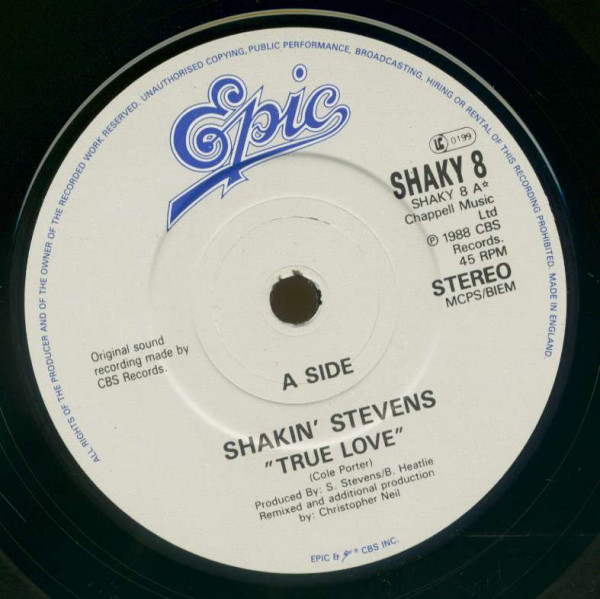 True Love - Come On Little Girl (PS, SC, 45rpm)