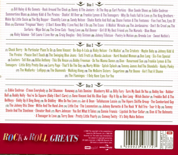 Rock & Roll Greats (3-CD)